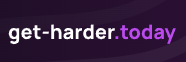 Logo Get Harder Today